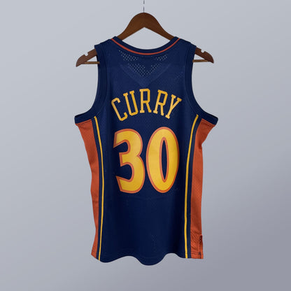 Stephen Curry - Warriors Jersey - Hardwood Classics 2009/10 Swingman Azul