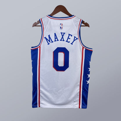 Tyrese Maxey - Seven Sixers Jersey - Association Edition Swingman 2023/24