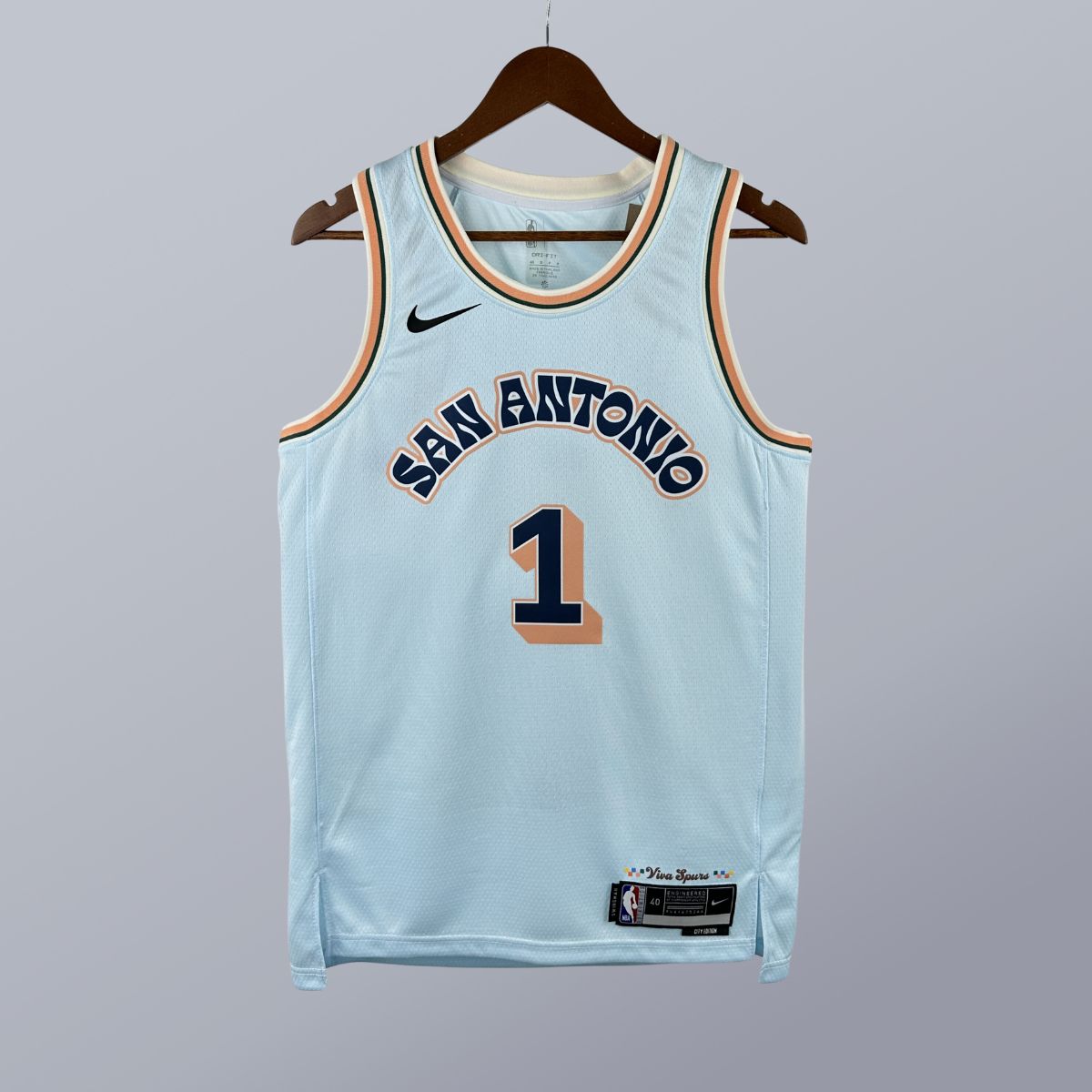 Victor Wembanyama – Spurs Jersey – City Edition Swingman 2024/25