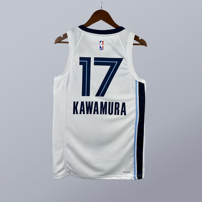 Yuki Kawamura - Grizzlies Jersey - Association Edition Swingman 2024/25